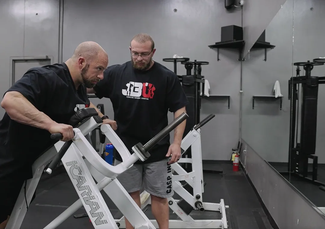 Upper back exercise analysis