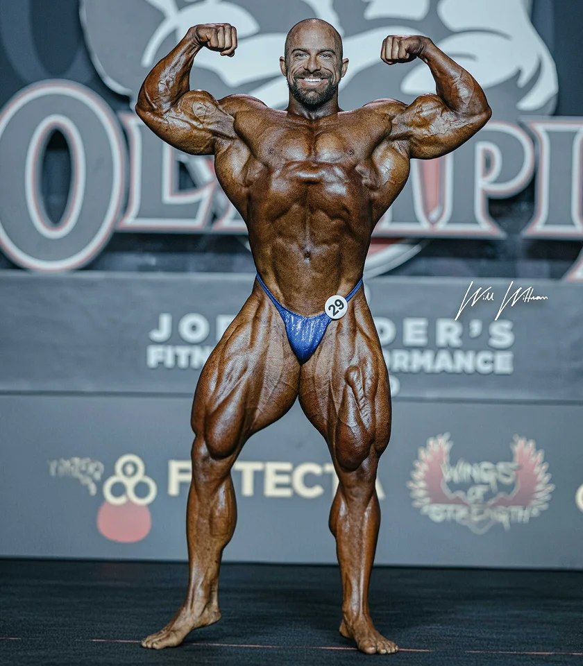 John Jewett on the Olympia stage